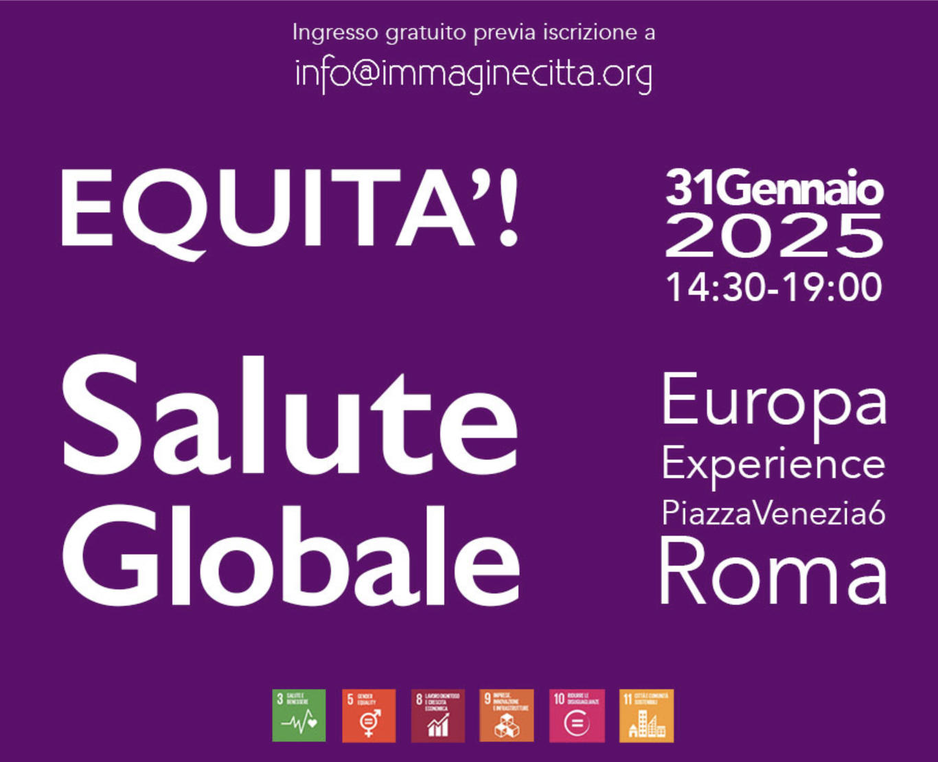 Equità! Salute Globale. Un viaggio che fa la differenza